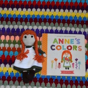 Crochet Baby Blanket Bundle With Crochet Anne Doll And Book